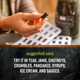 Lifestyle shot of elderberry tea made with Frontier Co-op elderberries