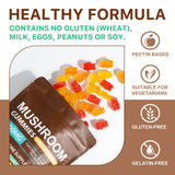 Lifestyle shot of Generic Mushroom Blend Gummies with fruits