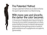 Lifestyle shot of GeumHeuk Korean Black Ginseng Candy on a table