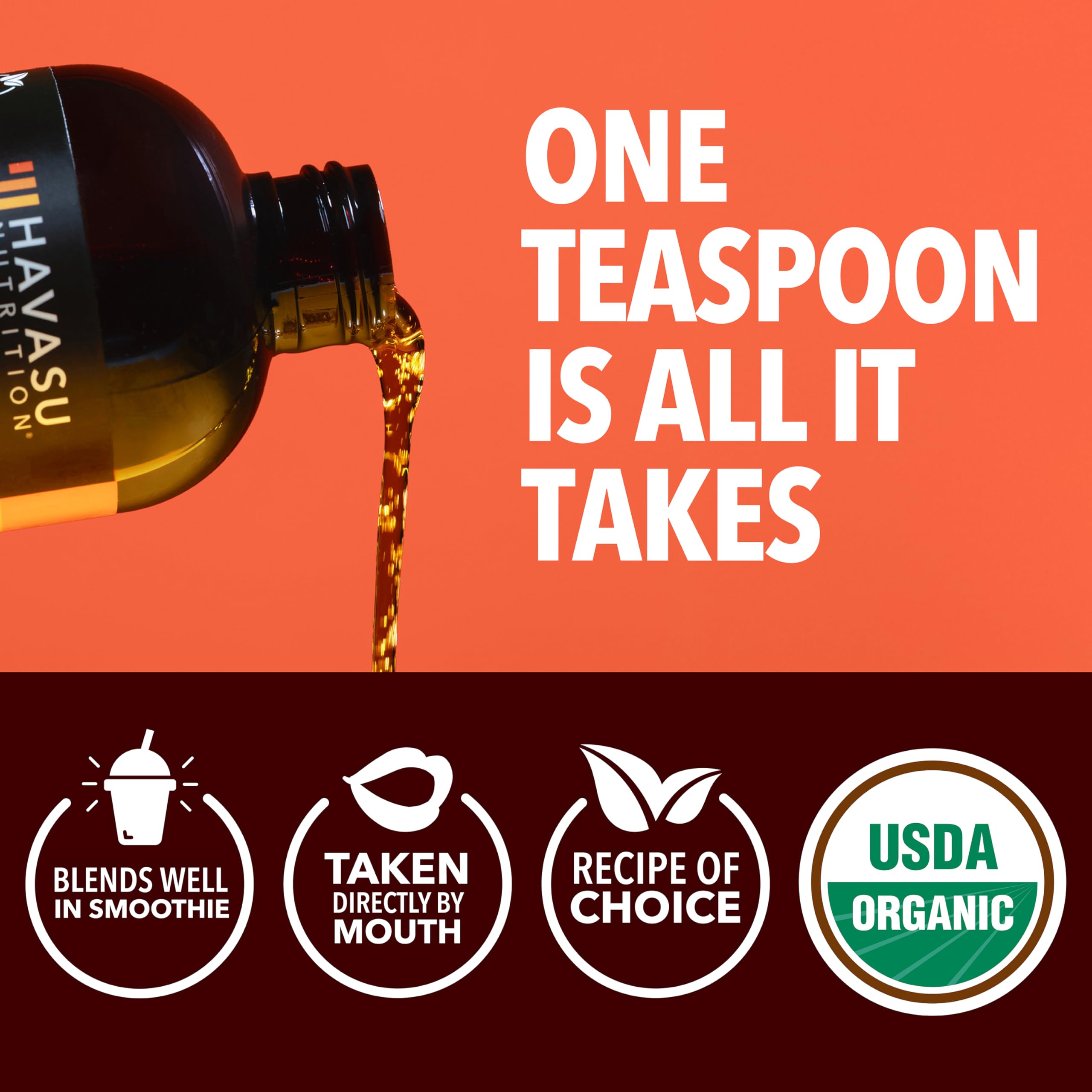 Lifestyle shot of HAVASU NUTRITION Organic Black Seed Oil
