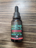 Lifestyle shot of Healthergize Hemp Seed Oil in use