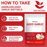 Lifestyle shot of KITNOBLIS Odorless Aged Garlic Extract Softgels