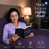 Lifestyle shot of Laki Naturals Sleep Dreams Patch on bedside table
