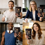 Lifestyle shot of Spark Mushroom Coffee on a kitchen counter