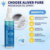 Lifestyle shot of SUNOL Pure Magnesium Oil Spray in use