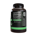Lifestyle shot of TMG Capsules on a wooden table