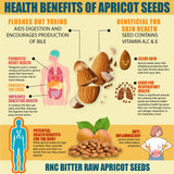 Lifestyle shot of using bitter apricot seeds in a smoothie