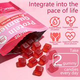 Lifestyle shot of YKSDQ Collagen Gummies in use