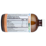 LIFETIME Liquid Calcium Magnesium Citrate 600mg Orange Vanilla bottle with label