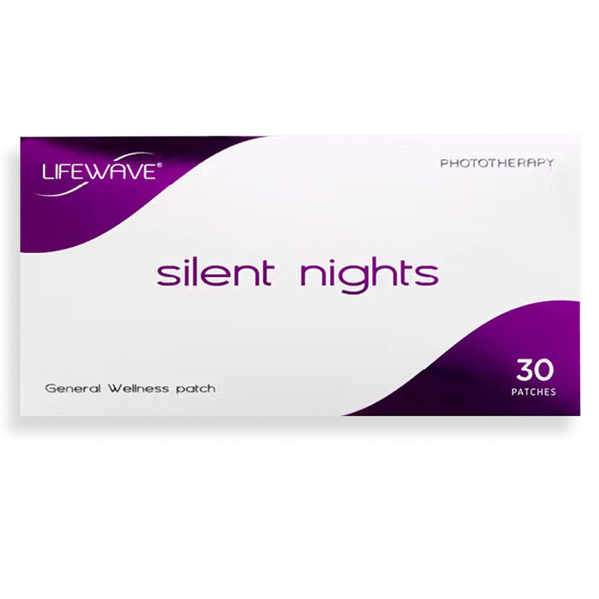 LifeWave Silent Nights Patches front view packaging