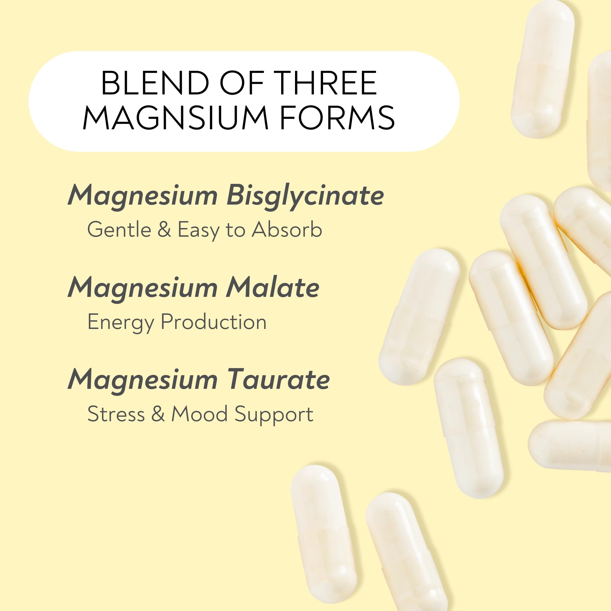 Lifted Naturals Magnesium Complex 100g back view