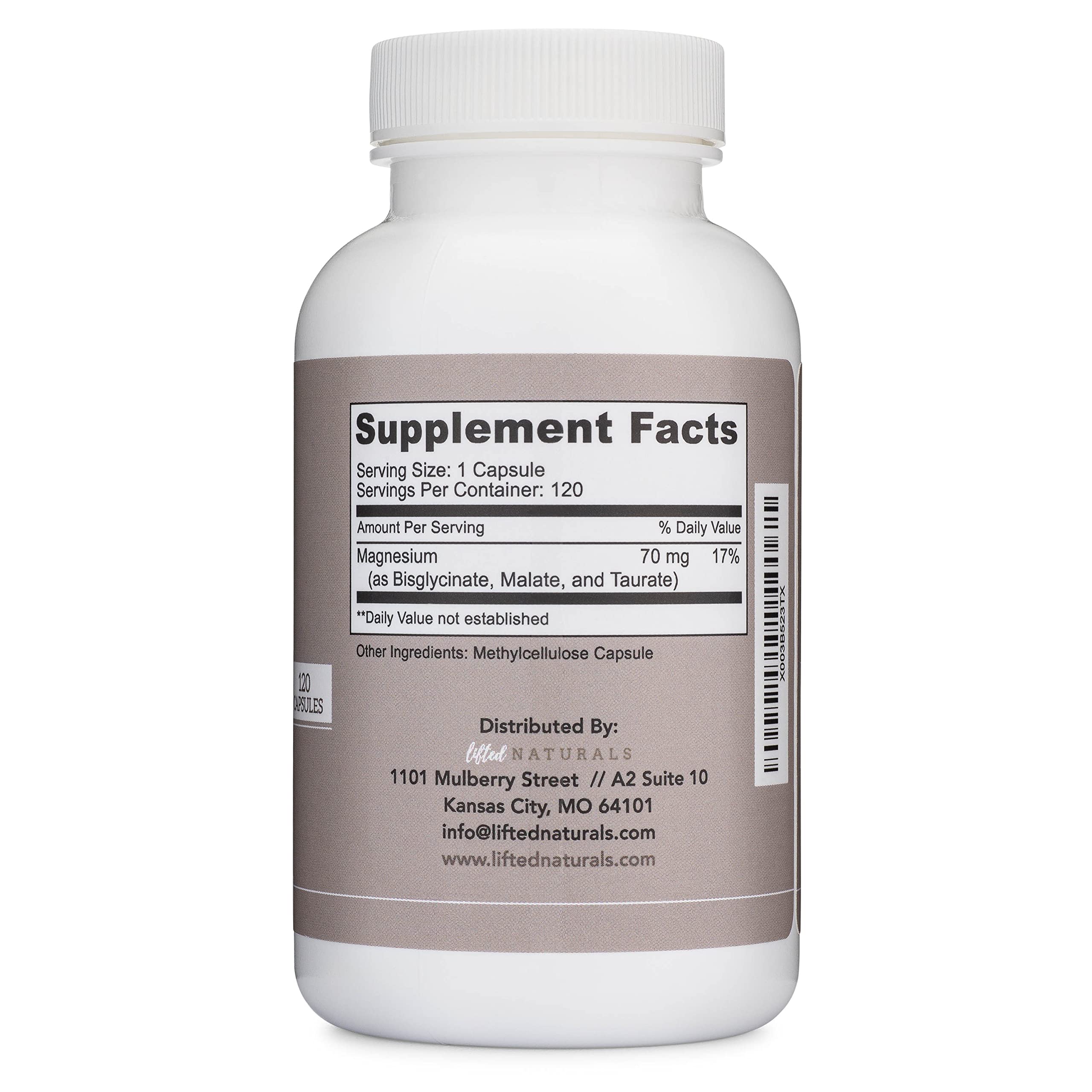 Lifted Naturals Magnesium Complex 100g lifestyle scene