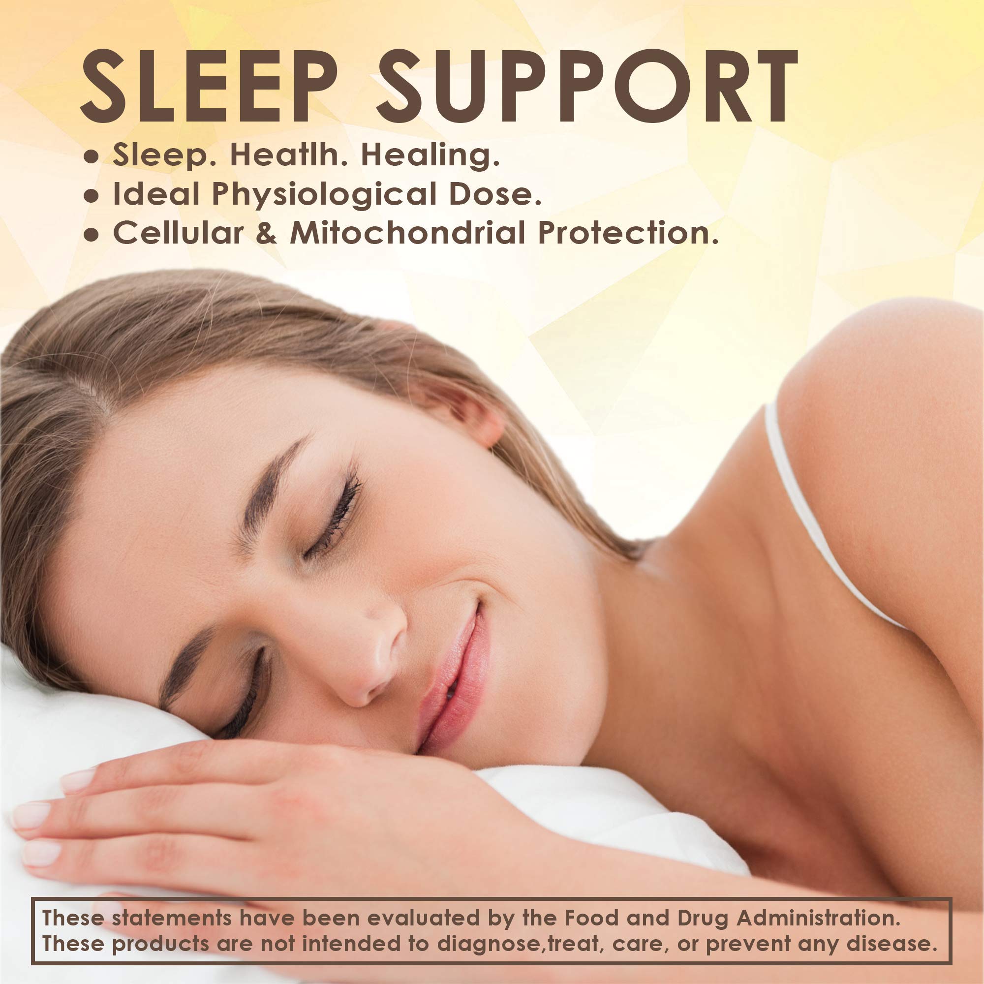 Lifted Naturals Micro Melatonin capsules on a wooden surface