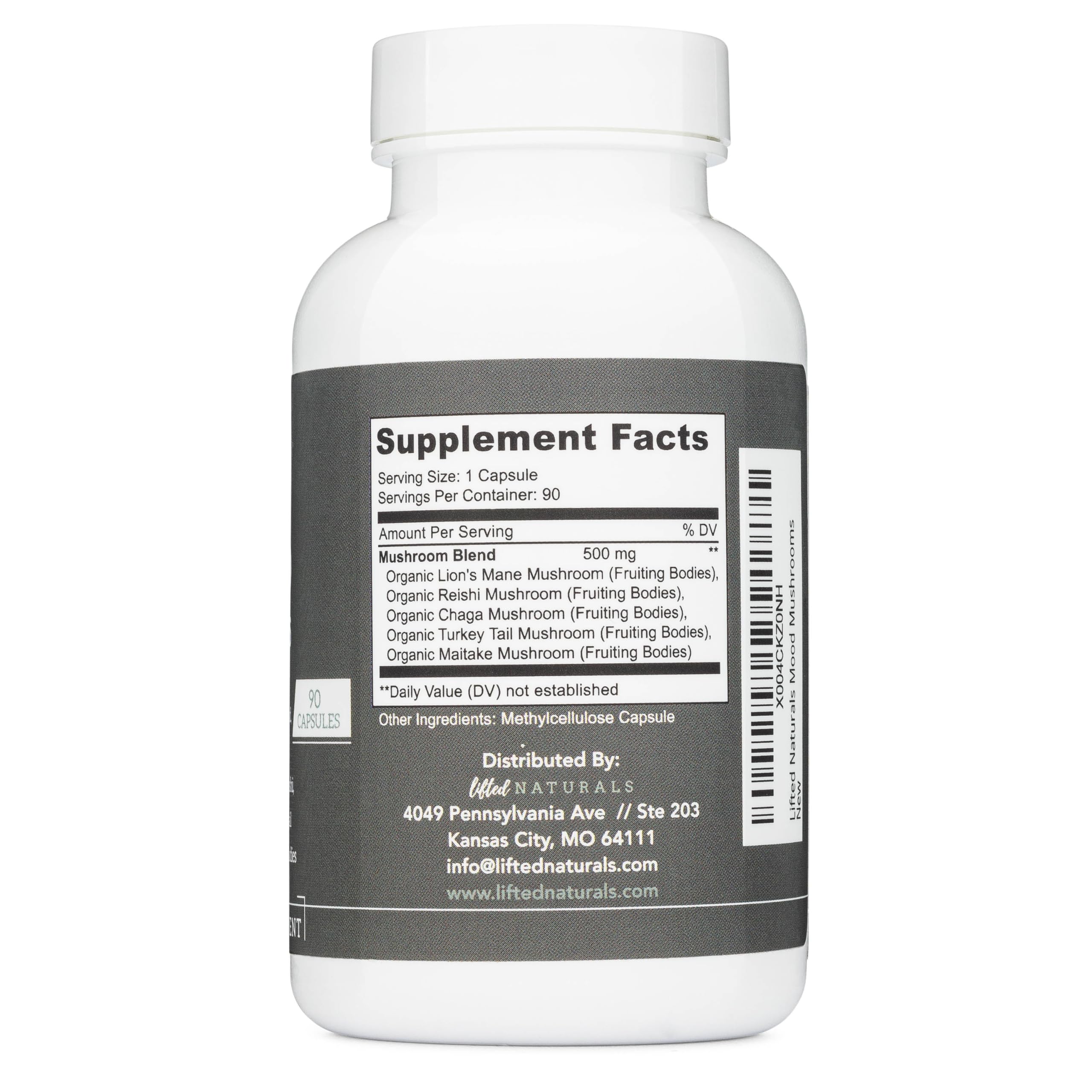 Lifted Naturals Mood Mushrooms 109g in a lifestyle setting