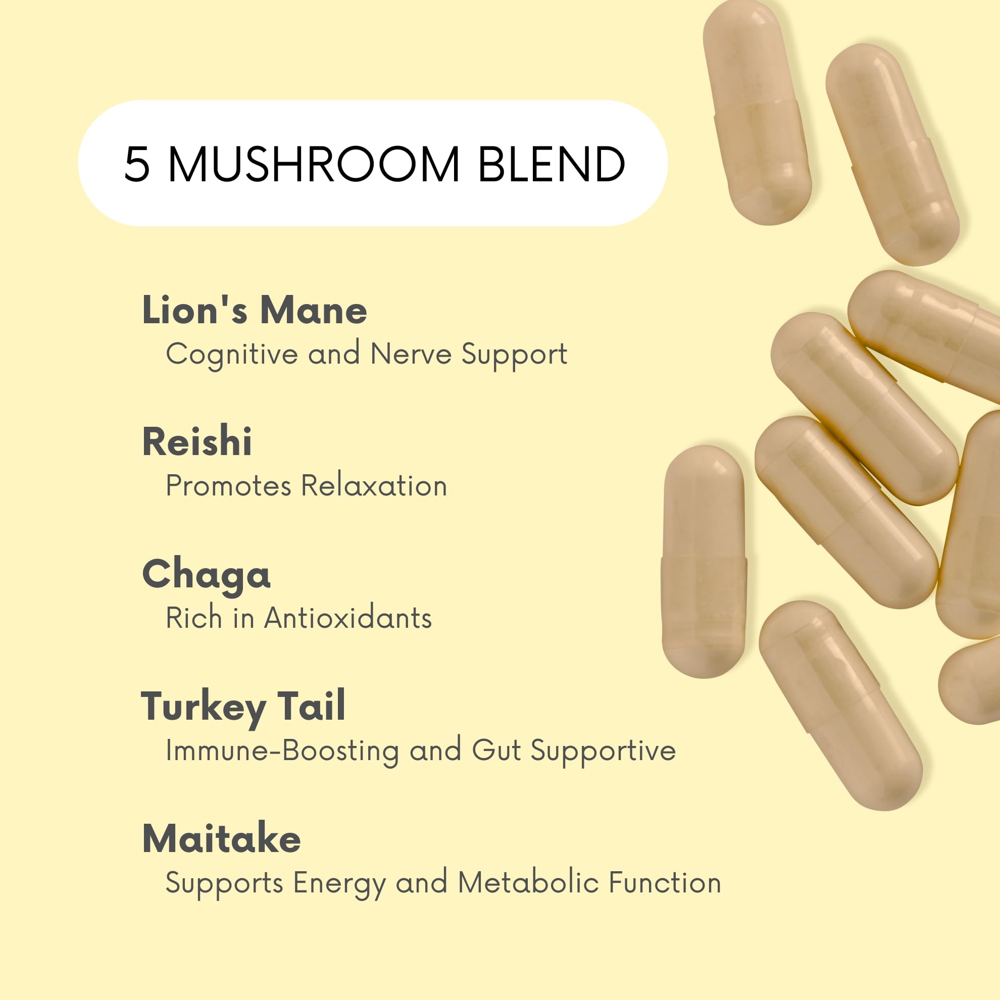 Lifted Naturals Mood Mushrooms 109g packaging