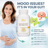 Lifted Naturals Mood Probiotic capsules close-up
