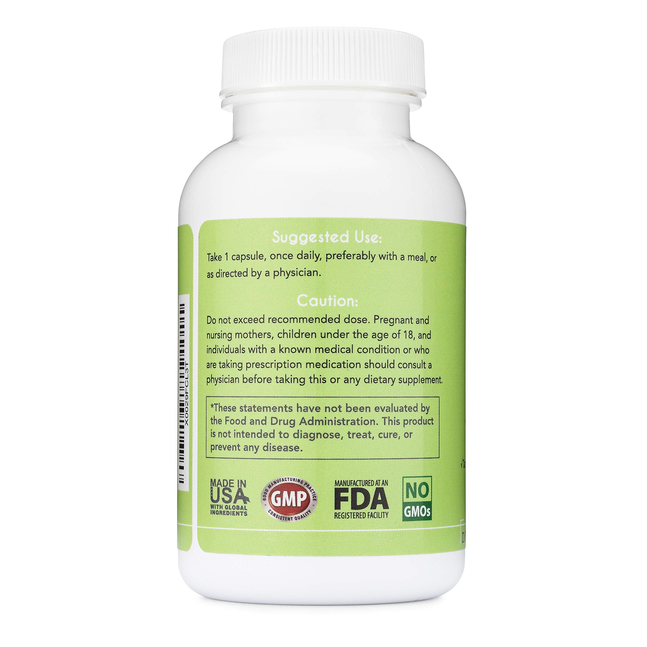 Lifted Naturals Probiotic Capsules packaging on a kitchen counter