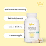 Lifted Naturals Probiotic Supplement capsules in a hand