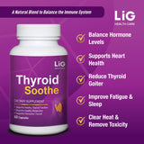 LIG Health Care Thyroid Support Formula on a kitchen counter