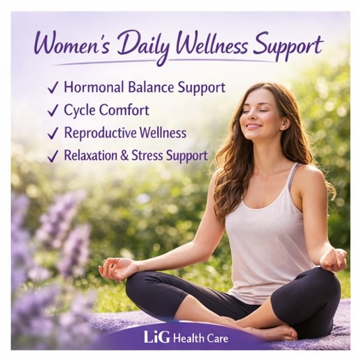 LIG Health Care Valerian Herbal Supplement close-up of capsules