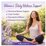 LIG Health Care Valerian Herbal Supplement close-up of capsules