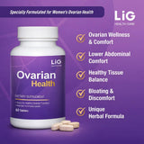 LIG Health Care Valerian Herbal Supplement with a measuring spoon
