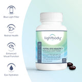 Lightbody Lutein Eye Wellness Supplement side view