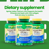 LightSpring Calcium Plus Vitamin D3 Mini Softgels opened bottle