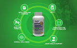 LightSpring Complete Multivitamin 100 tablets on a wooden table