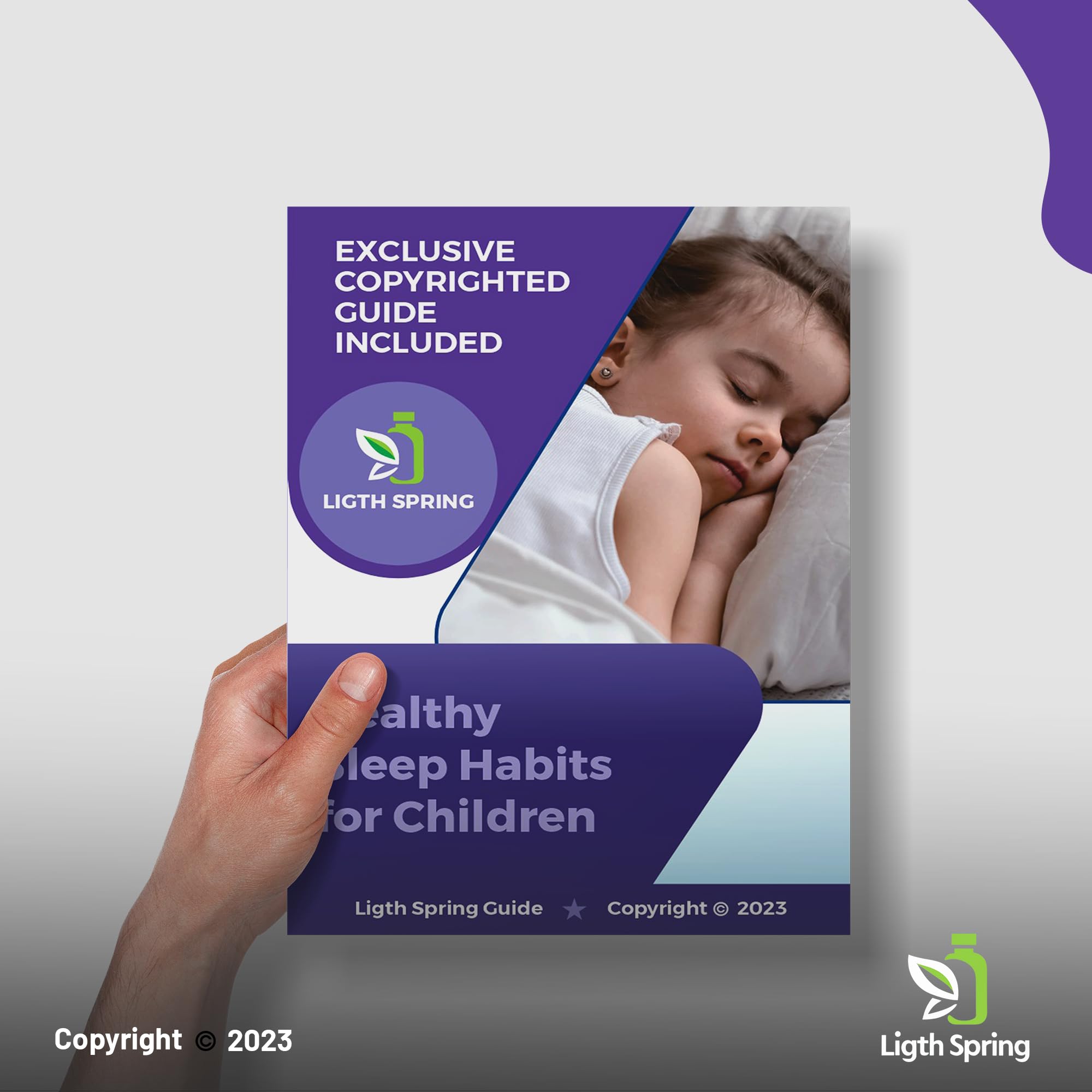 LightSpring Vegetarian Melatonin Gummies for Kids mixed berry flavour