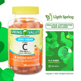 LightSpring Vitamin C Gummies natural orange flavour