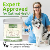 Lignans For Life Organic Flaxseed Powder serving suggestion