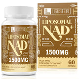 LIGUSTERI Liposomal NAD+ with TMG 500mg capsule front view