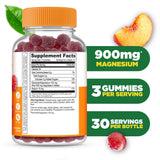 Lija Magnesium Citrate Gummies 90 count bottle side view