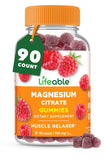 Lija Magnesium Citrate Gummies 900mg front view with raspberry flavour