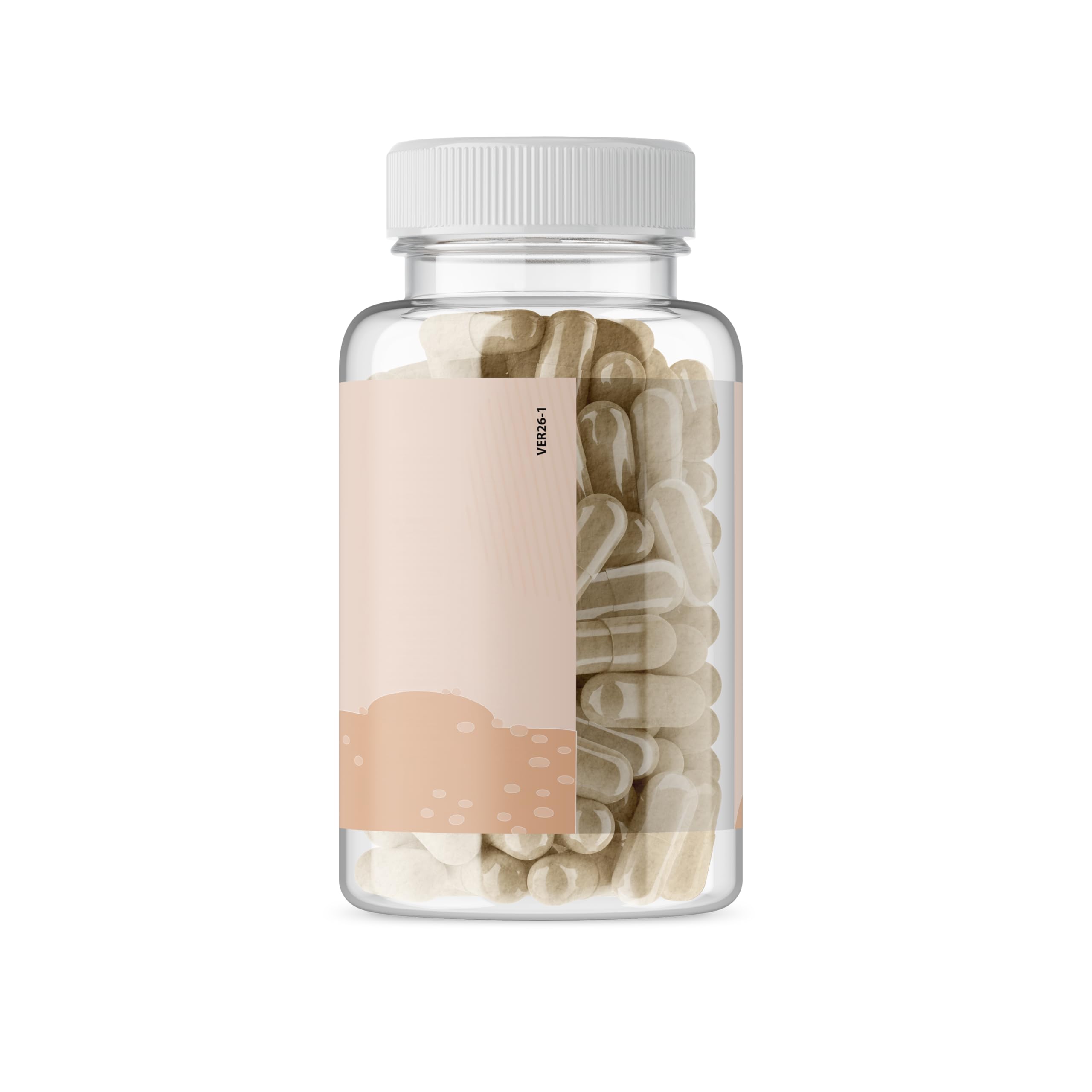Like Mine Soy Isoflavones Capsules opened bottle showing capsules