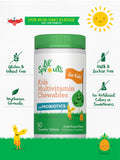 Lil' Sprouts Kids Multivitamin Chewables close-up of chewable tablets