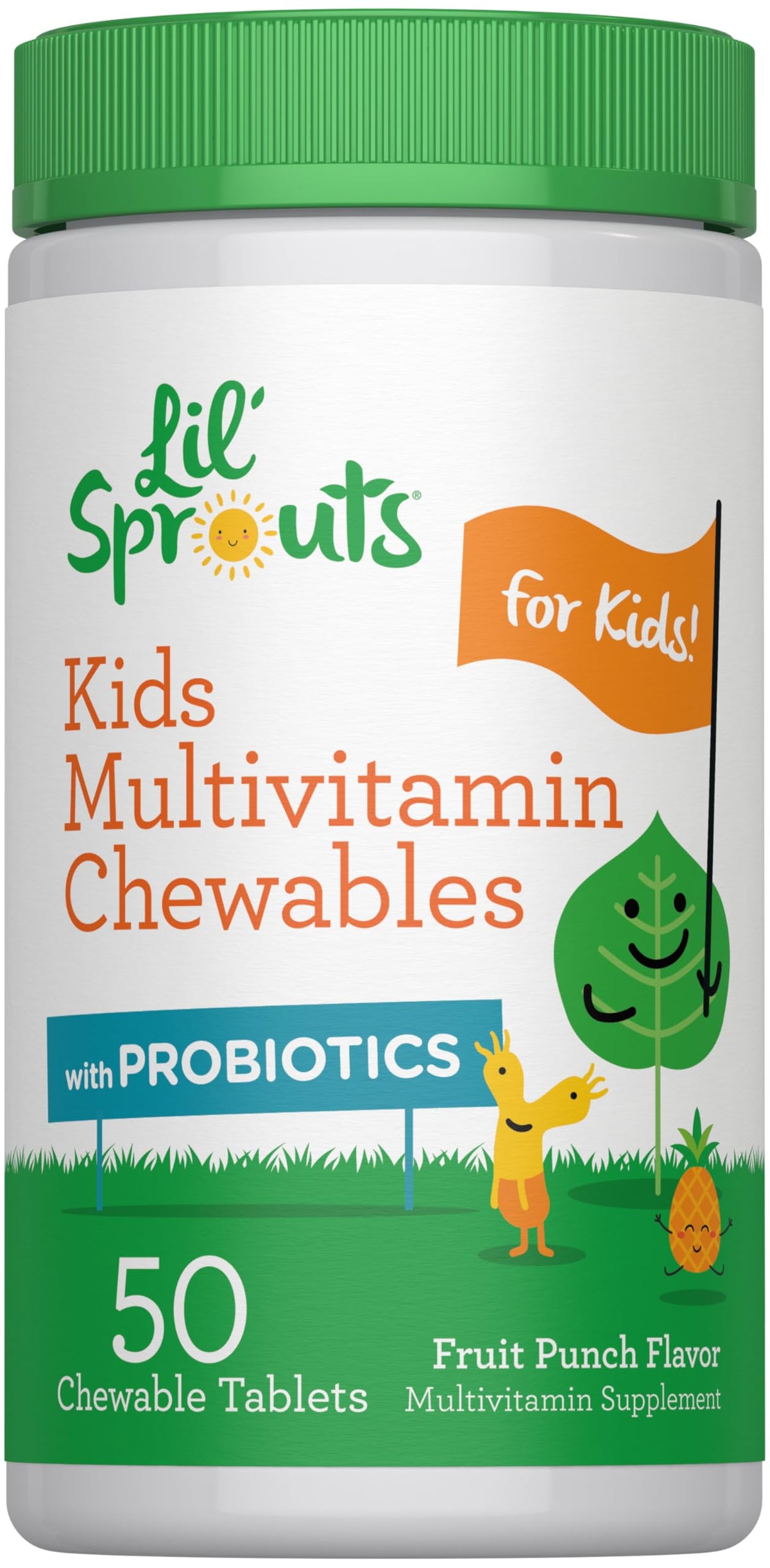 Lil' Sprouts Kids Multivitamin Chewables packaging front view