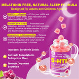 LILICARE 5-HTP Gummies 200MG close-up of gummy texture