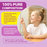 LILICARE 5-HTP Gummies showing nutritional information