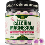 LILICARE Algae Calcium Gummies front view with packaging