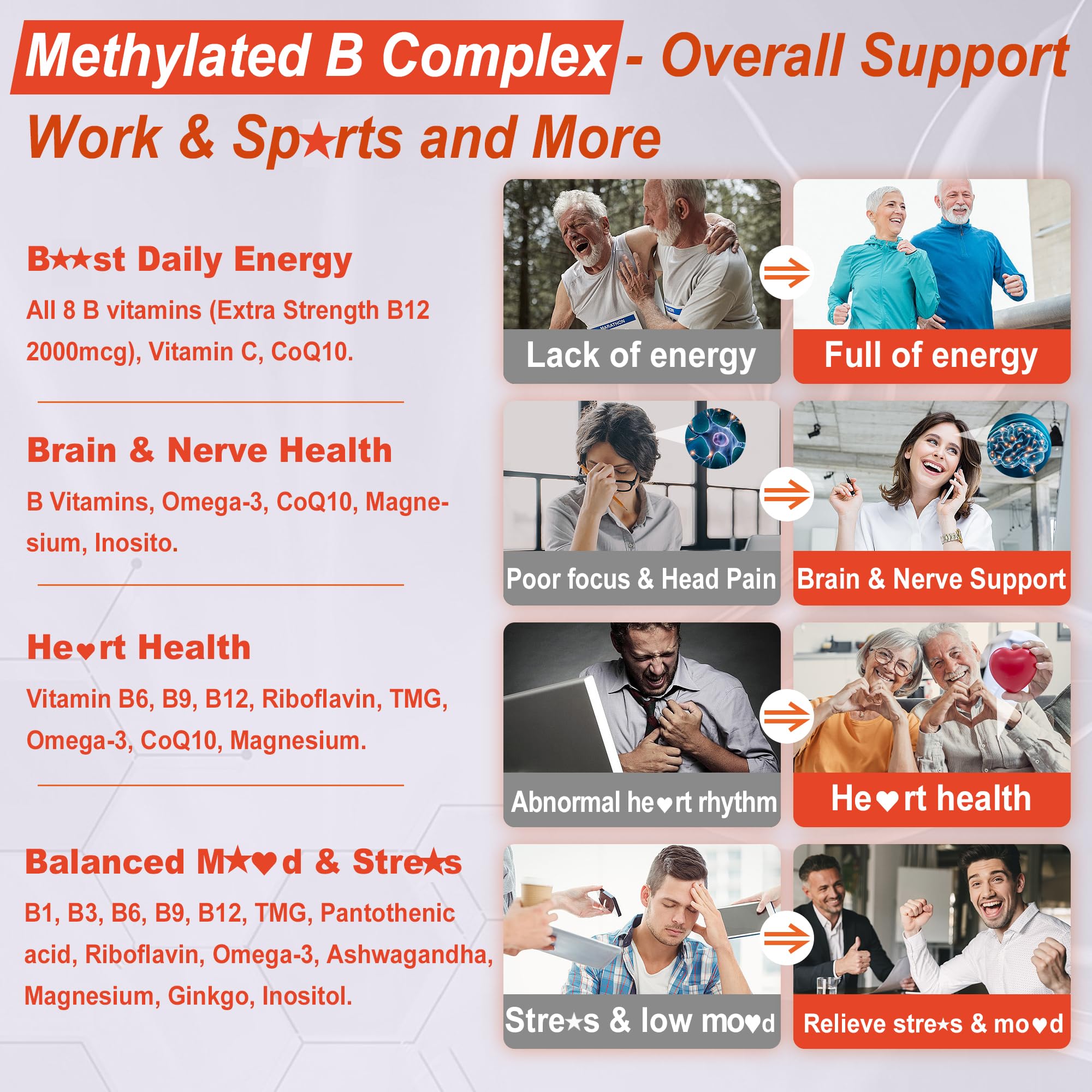 LILICARE B-Complex Gummies lifestyle scene with a glass of water