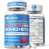 LILICARE Calcium Supplement 1200mg softgel front view
