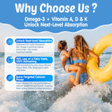 LILICARE Cod Liver Oil Gummies nutritional information
