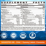 LILICARE Cod Liver Oil Gummies packaging side view