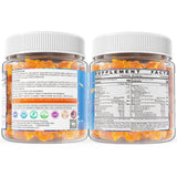 LILICARE Cod Liver Oil Gummies with a measuring spoon