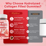 LILICARE Collagen Peptide Gummies in a hand