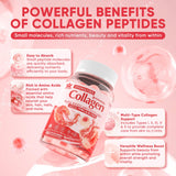 LILICARE Collagen Peptide Gummies on a wooden table