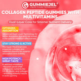 LILICARE Collagen Peptide Gummies open jar view