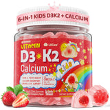 LILICARE D3K2 Gummies 6-IN-1 240g front view